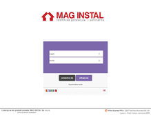 Tablet Screenshot of mistral.maginstal.pl